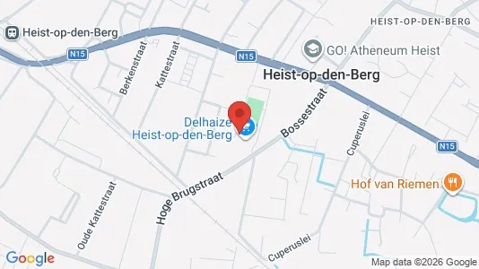 Apartments for rent i Heist-op-den-Berg - kort over placeringen