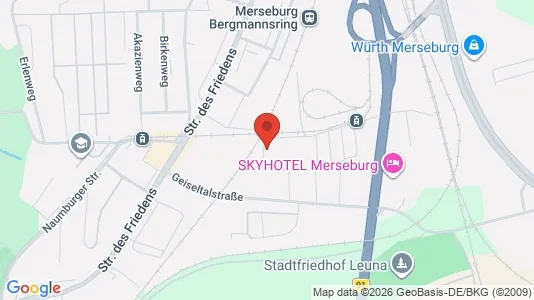 Apartments for rent i Saalekreis - kort over placeringen