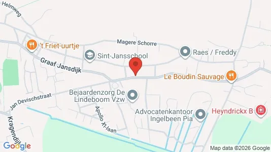 Rooms for rent i Knokke-Heist - kort over placeringen