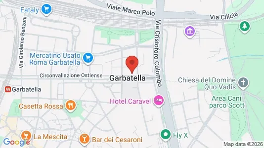 Rooms for rent i Roma Municipio VIII – Appia Antica - kort over placeringen