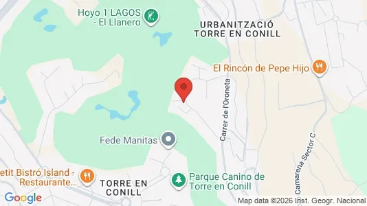 Apartments for rent i Bétera - kort over placeringen