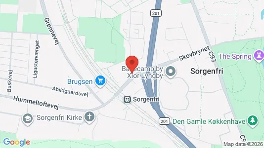 Apartments for rent i Virum - kort over placeringen