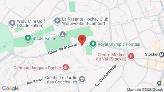 Apartments for rent i Brussels Sint-Pieters-Woluwe - kort over placeringen