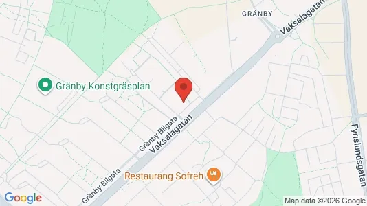 Apartments for rent i Uppsala - kort over placeringen
