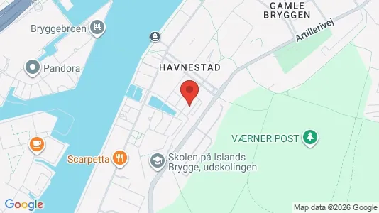 Apartments for rent i Copenhagen S - kort over placeringen