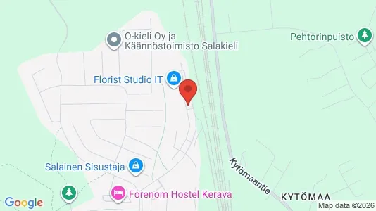 Apartments for rent i Kerava - kort over placeringen
