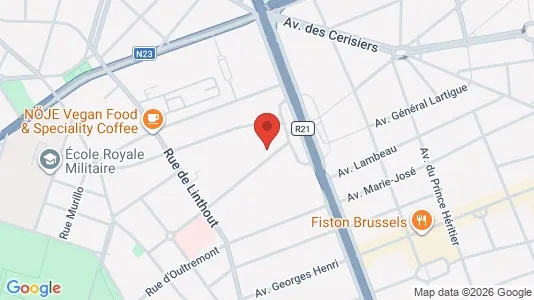 Apartments for rent i Brussels Schaarbeek - kort over placeringen