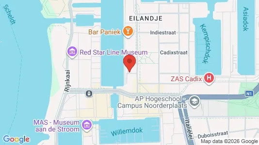 Apartments for rent i Stad Antwerp - kort over placeringen
