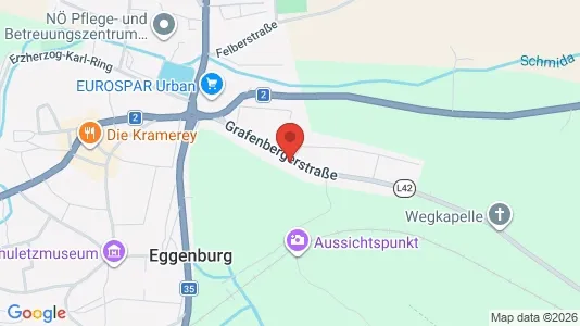 Apartments for rent i Burgschleinitz-Kühnring - kort over placeringen