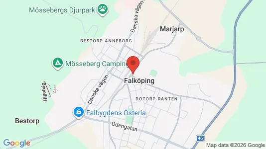 Houses for rent i Falköping - kort over placeringen