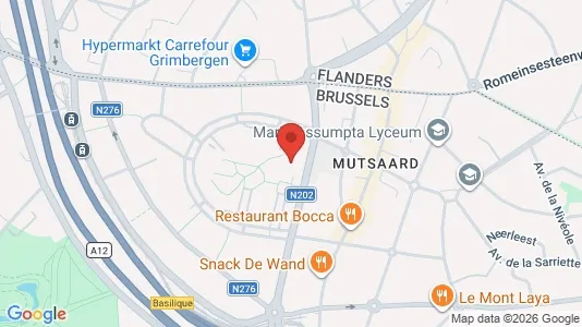 Apartments for rent i Stad Brussel - kort over placeringen