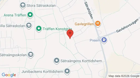 Apartments for rent i Gävle - kort over placeringen