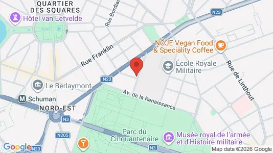 Apartments for rent i Stad Brussel - kort over placeringen