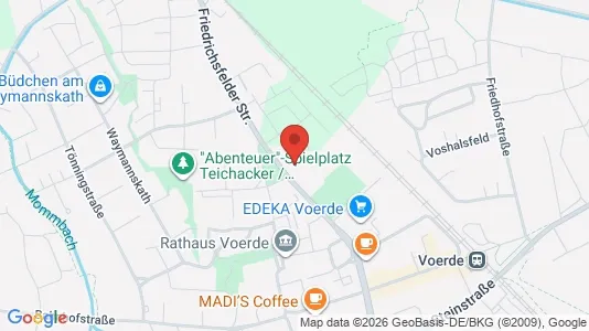 Apartments for rent i Wesel - kort over placeringen