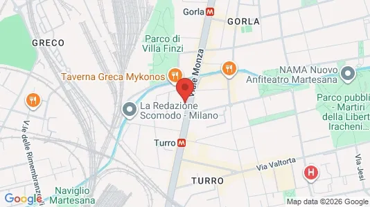 Rooms for rent i Milano Zona 2 - Stazione Centrale, Gorla, Turro, Greco, Crescenzago - kort over placeringen