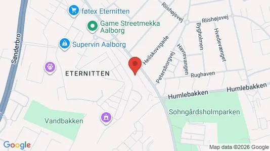 Apartments for rent i Aalborg Center - kort over placeringen