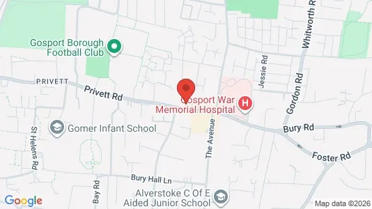 Apartments for rent i Gosport - Hampshire - kort over placeringen
