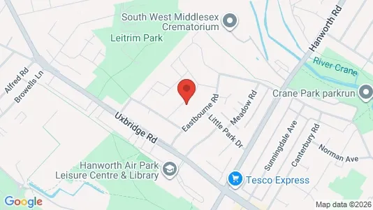 Apartments for rent i Feltham - Middlesex - kort over placeringen