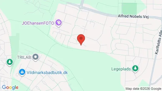 Apartments for rent i Aalborg Øst - kort over placeringen