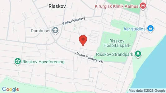 Apartments for rent i Risskov - kort over placeringen