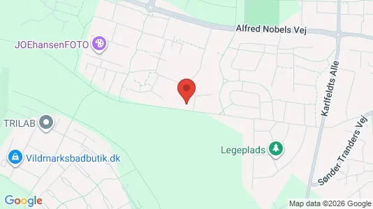 Apartments for rent i Aalborg Øst - kort over placeringen
