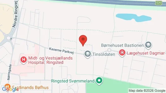 Apartments for rent i Ringsted - kort over placeringen