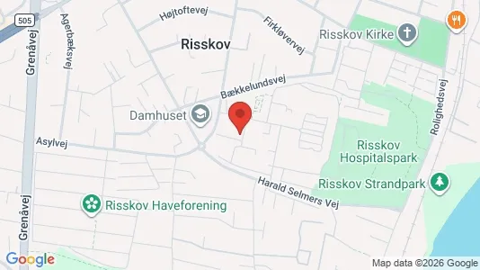 Apartments for rent i Risskov - kort over placeringen