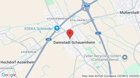 Apartments for rent i Rhein-Pfalz-Kreis - kort over placeringen