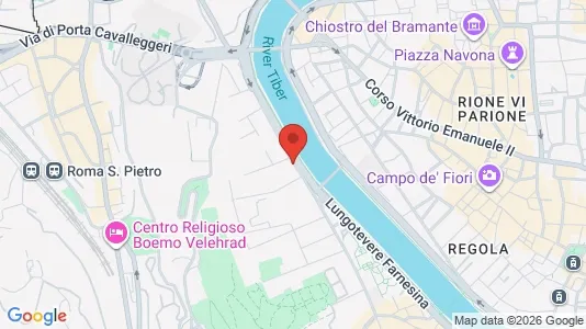 Apartments for rent i Roma Municipio XIII – Aurelia - kort over placeringen