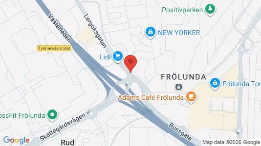 Apartments for rent i Askim-Frölunda-Högsbo - kort over placeringen