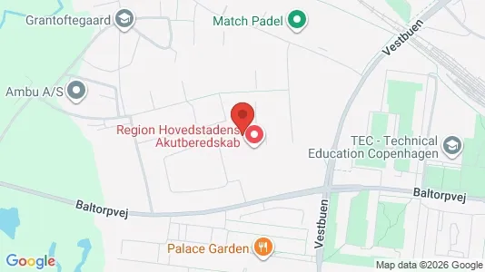 Apartments for rent i Ballerup - kort over placeringen