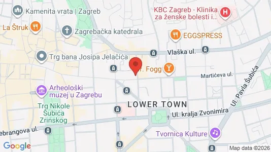 Apartments for rent i Sljeme (Medvednica-Tomislavac) - kort over placeringen