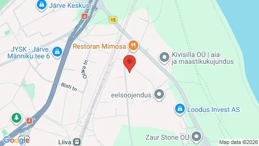 Apartments for rent i Tallinn Kesklinna - kort over placeringen
