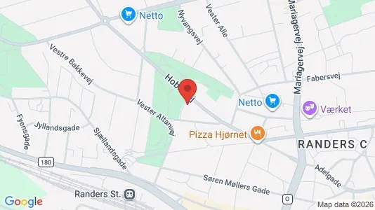 Apartments for rent i Randers C - kort over placeringen