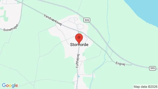 Apartments for rent i Storvorde - kort over placeringen