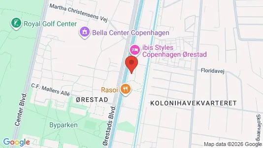 Apartments for rent i Copenhagen S - kort over placeringen