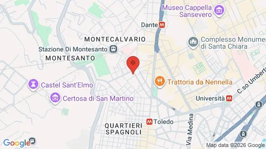 Apartments for rent i Napoli Municipalità 2 - kort over placeringen