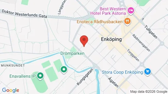 Apartments for rent i Enköping - kort over placeringen