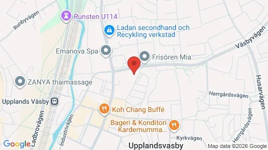Apartments for rent i Upplands Väsby - kort over placeringen