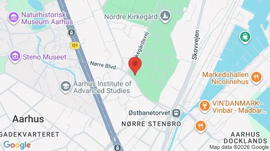Apartments for rent i Aarhus C - kort over placeringen