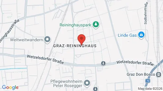 Apartments for rent i Graz - kort over placeringen
