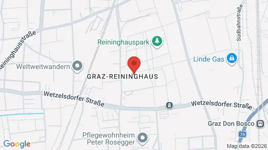 Apartments for rent i Graz - kort over placeringen