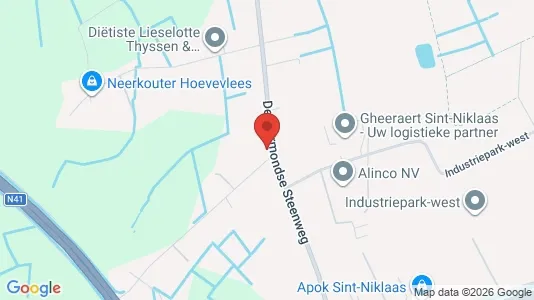 Apartments for rent i Sint-Niklaas - kort over placeringen