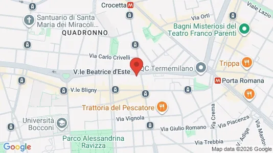 Apartments for rent i Milano Zona 5 - Vigentino, Chiaravalle, Gratosoglio - kort over placeringen