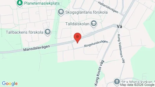Apartments for rent i Kristianstad - kort over placeringen