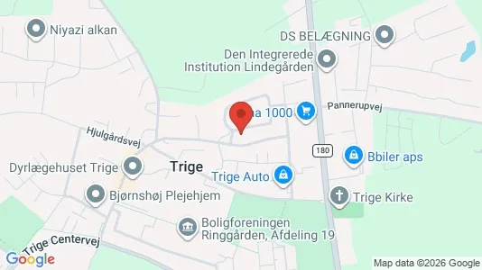 Apartments for rent i Trige - kort over placeringen