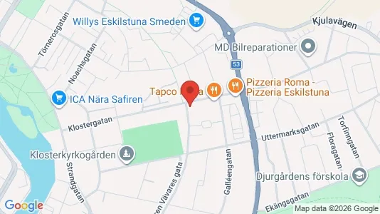 Apartments for rent i Eskilstuna - kort over placeringen
