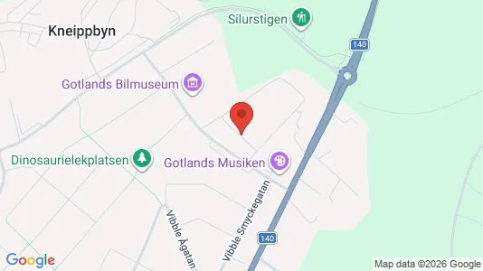 Apartments for rent i Gotland - kort over placeringen