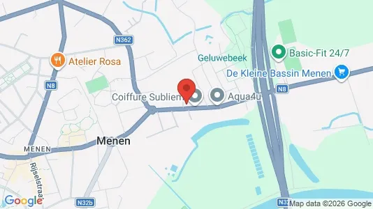 Apartments for rent i Menen - kort over placeringen