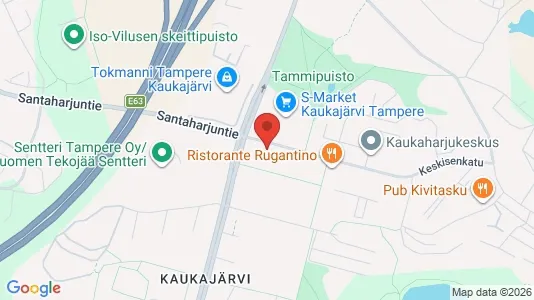 Apartments for rent i Tampere Kaakkoinen - kort over placeringen
